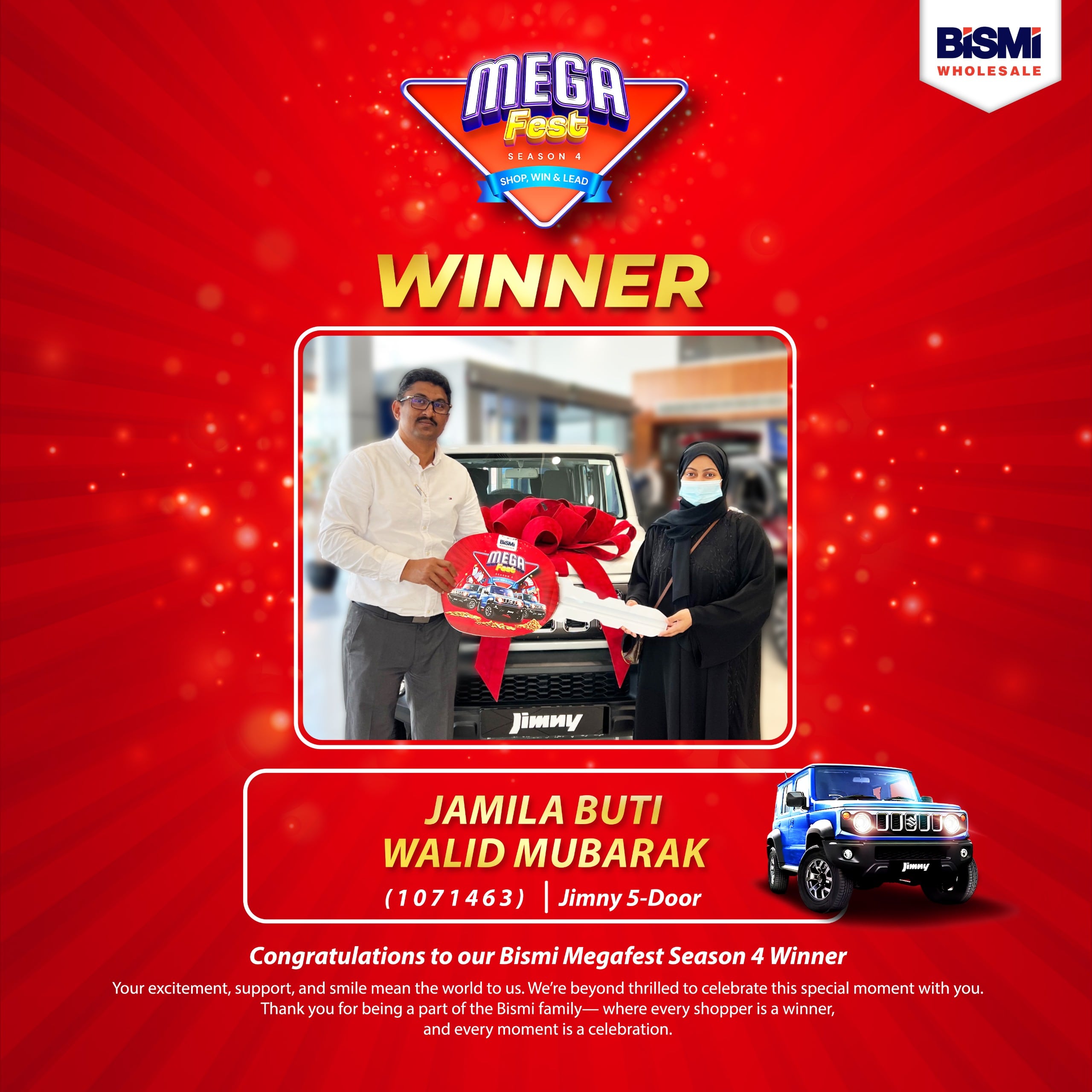 bismi wholesale mega fest season 4 winner 3